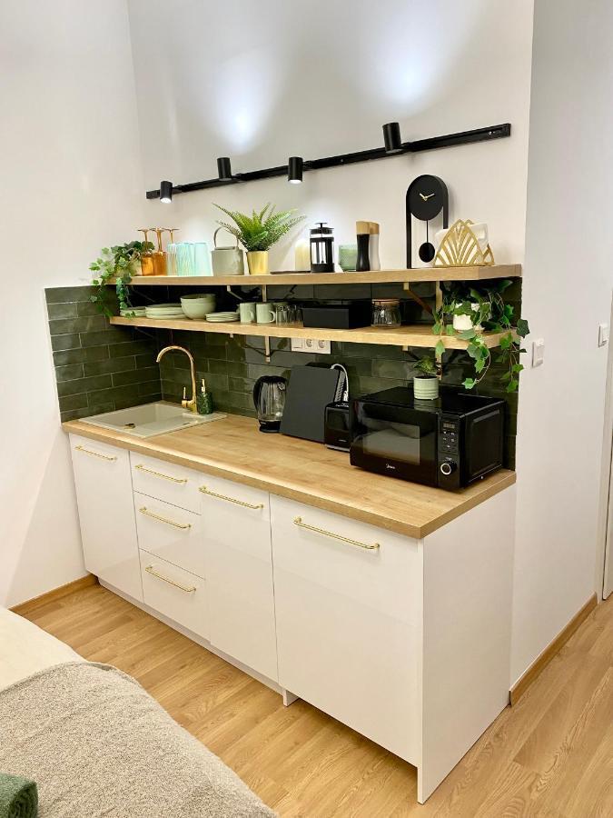 Brand New Design Studio Emerald - Old Town A/C Bratislava Dış mekan fotoğraf